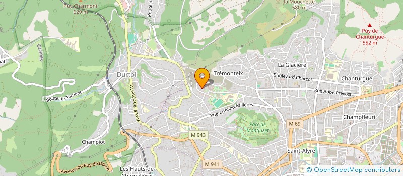 localisation de l'entreprise MADAME MARWA ARBIDA  CLERMONT-FERRAND