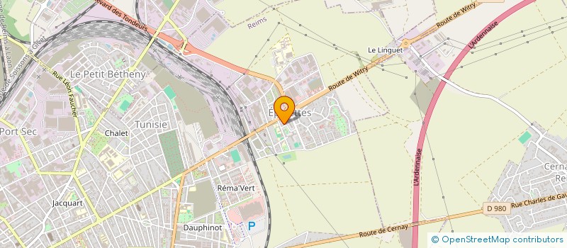 localisation de l'entreprise MADAME MARWA ATBI  REIMS