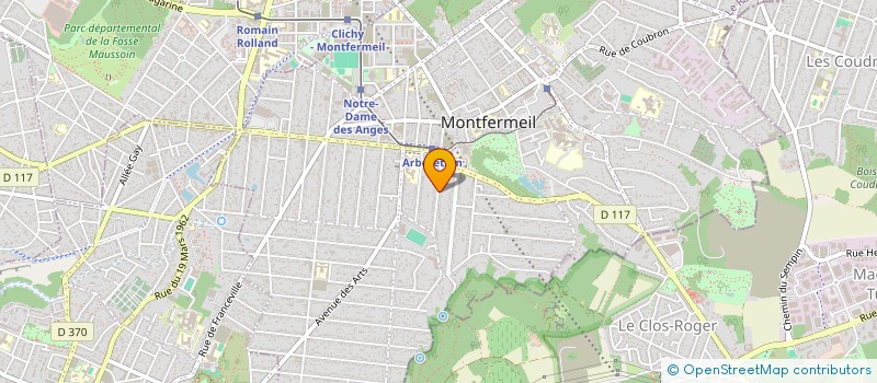 localisation de l'entreprise MADAME MARWA BEN MIMOUNA  MONTFERMEIL