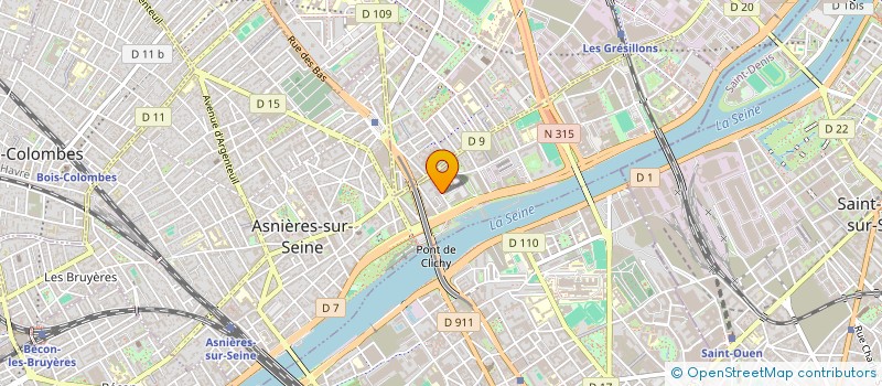 localisation de l'entreprise MADAME MARWA CHOYEKH  ASNIERES-SUR-SEINE