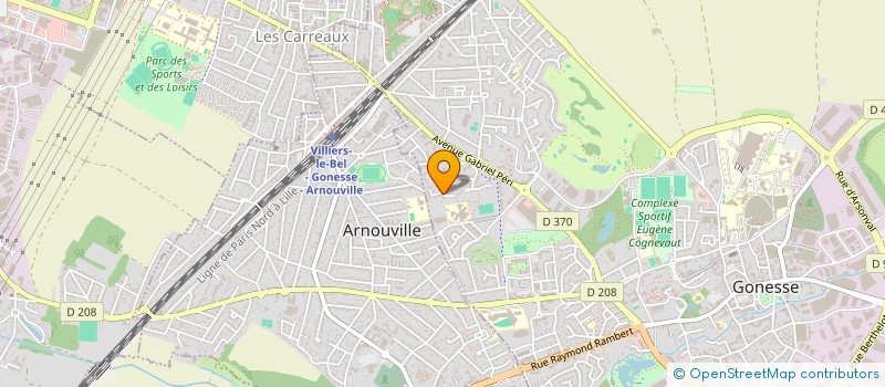 localisation de l'entreprise MADAME MARWA DEKHILI à GONESSE