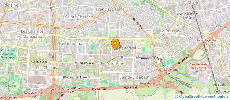 localisation de l'entreprise MADAME MARWA FOFANA  RENNES