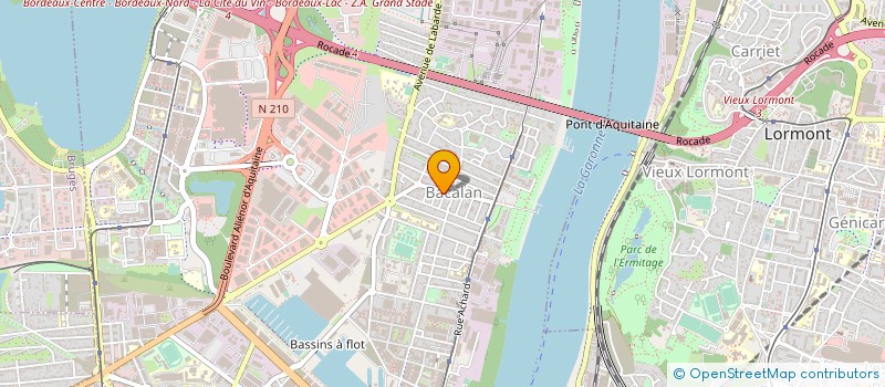 localisation de l'entreprise MADAME MARWA GHARBI à BORDEAUX