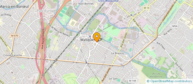 localisation de l'entreprise MADAME MARWA HAJJI à LILLE