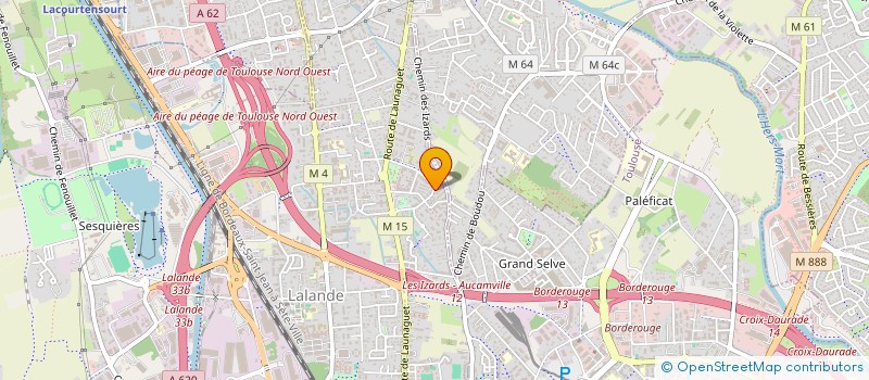 localisation de l'entreprise MADAME MARWA M HAMDI  TOULOUSE