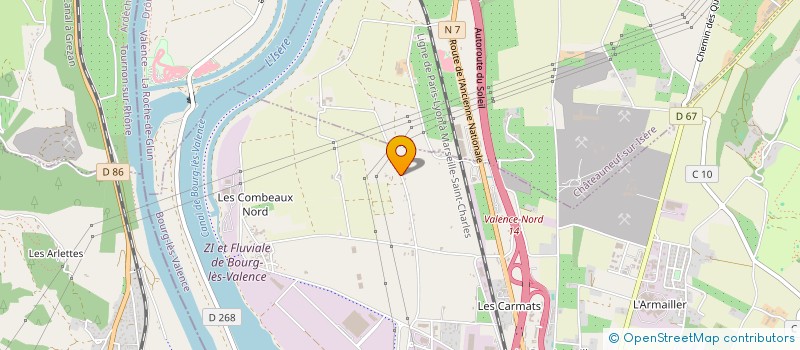 localisation de l'entreprise MADAME MARWA SAADOUNI à BOURG-LES-VALENCE