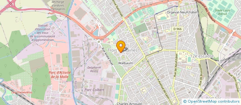 localisation de l'entreprise MADAME MARWA SWEDAN à REIMS