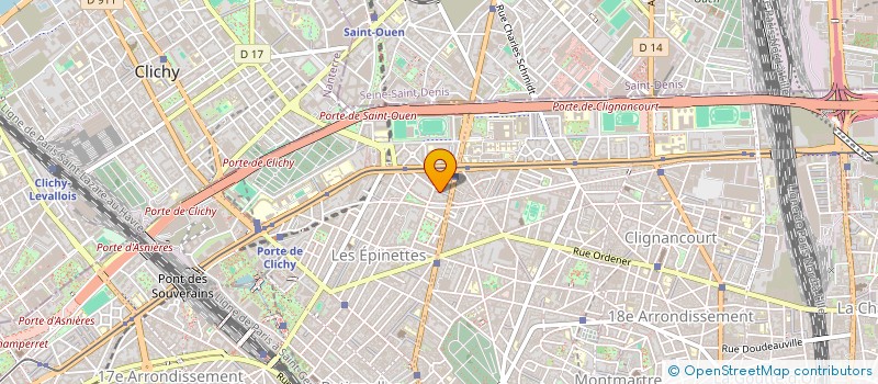 localisation de l'entreprise MADAME MARWA ZERARI  PARIS