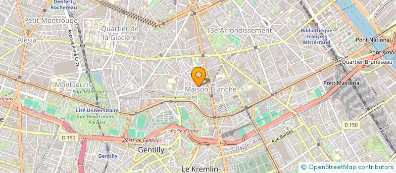 localisation de l'entreprise MADAME MARWAH CHAIKHOUN  PARIS