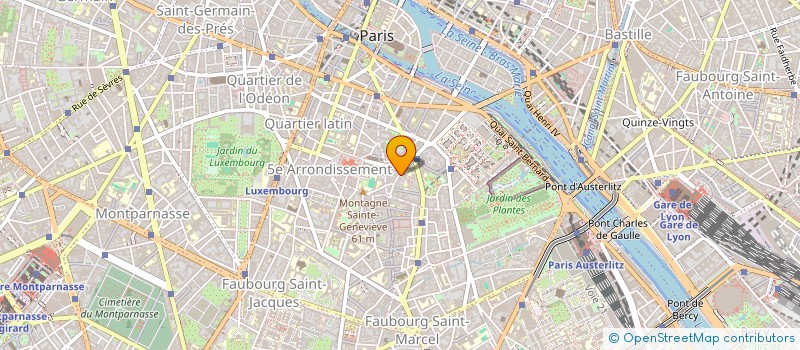 localisation de l'entreprise MADAME MARWANE TAHRI LAMTAHRI  PARIS