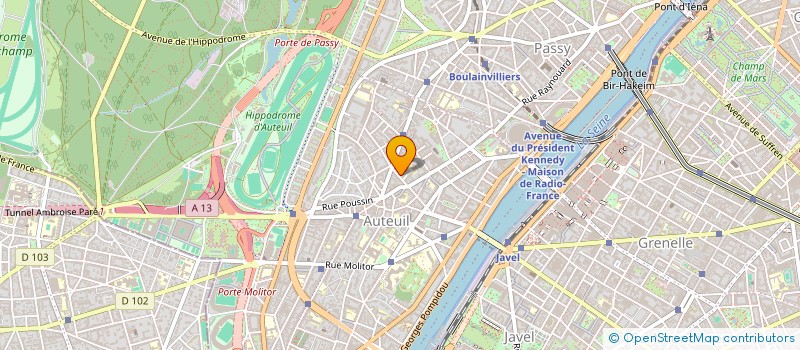 localisation de l'entreprise MADAME MARY ALCANTARA  PARIS