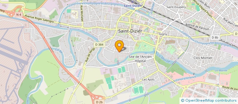 localisation de l'entreprise MADAME MARY BARBER à SAINT-DIZIER