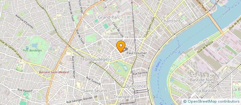 localisation de l'entreprise MADAME MARY BARNETT  BORDEAUX