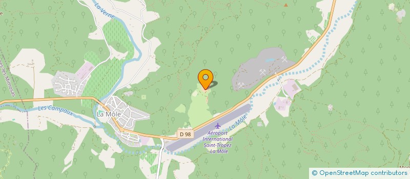 localisation de l'entreprise MADAME MARY BARTHAZON  LA MOLE