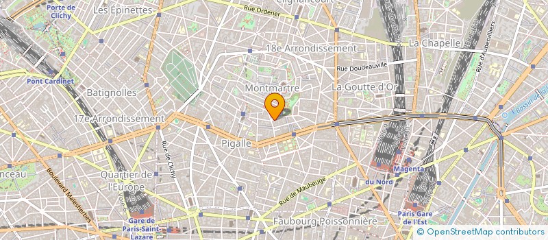 localisation de l'entreprise MADAME MARY BLAKE  PARIS