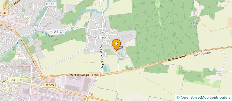 localisation de l'entreprise MADAME MARY BOYRIE  MAINCY