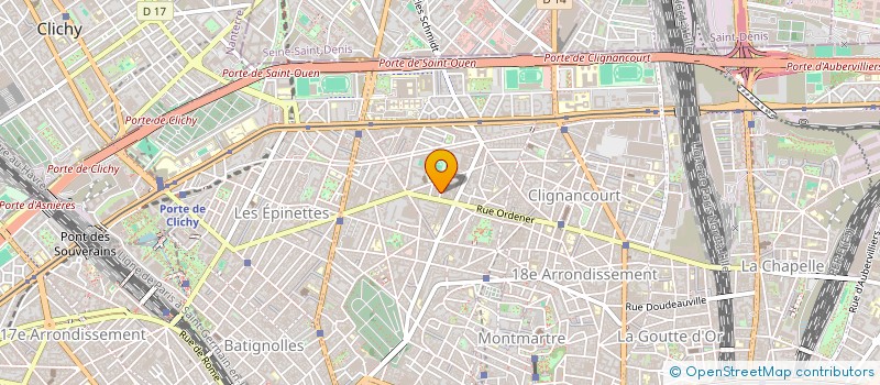 localisation de l'entreprise MADAME MARY BROWN  PARIS