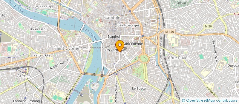 localisation de l'entreprise MADAME MARY-CAMILLE FAVAREL  TOULOUSE