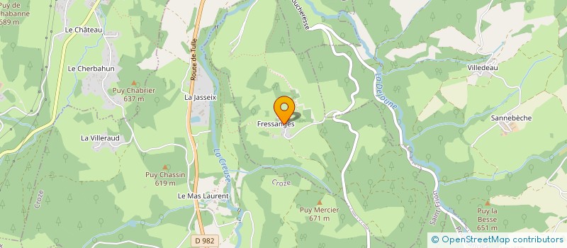 localisation de l'entreprise MADAME MARY-CHRISTINE BOUTET à SAINT-QUENTIN-LA-CHABANNE