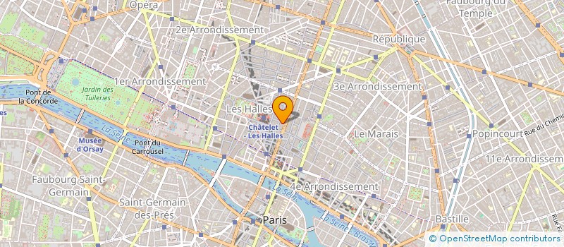 localisation de l'entreprise MADAME MARY-CLAIRE KING à PARIS