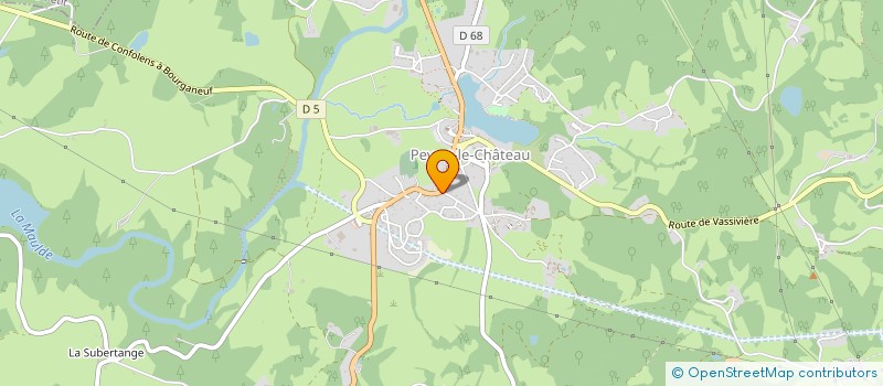 localisation de l'entreprise MADAME MARY FROST  PEYRAT-LE-CHATEAU