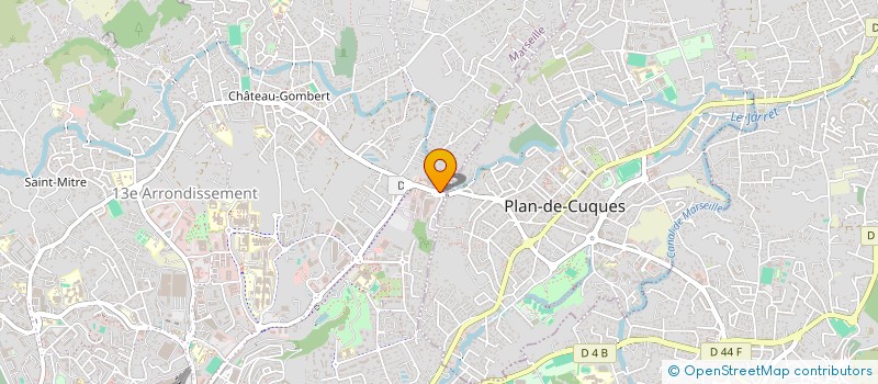 localisation de l'entreprise MADAME MARY GABERAND à MARSEILLE