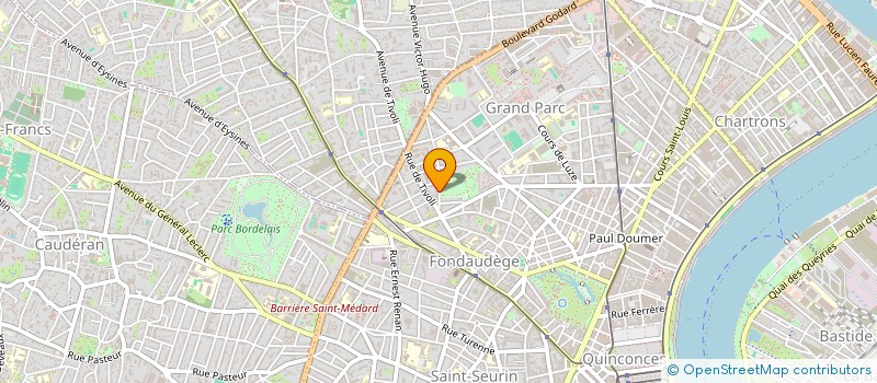 localisation de l'entreprise MADAME MARY GONCALVES à BORDEAUX