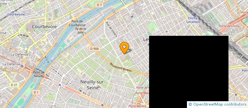 localisation de l'entreprise MADAME MARY HOGAN à NEUILLY SUR SEINE