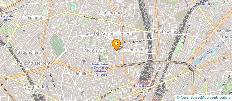 localisation de l'entreprise MADAME MARY JANE MAHER  PARIS