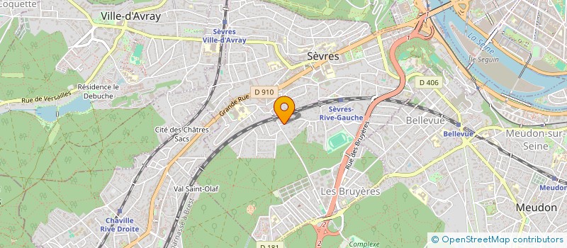 localisation de l'entreprise MADAME MARY JOSEPHAU à SEVRES