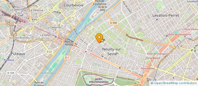 localisation de l'entreprise MADAME MARY KAUFHOLD à NEUILLY-SUR-SEINE