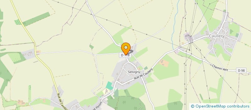 localisation de l'entreprise MADAME MARY LAMOURET  WALINCOURT-SELVIGNY