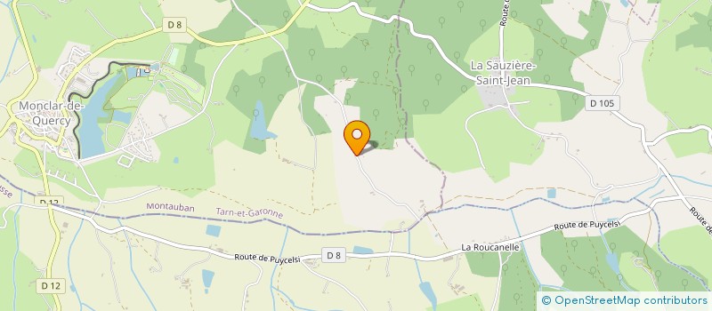 localisation de l'entreprise MADAME MARY-LINE PASSE à MONCLAR-DE-QUERCY