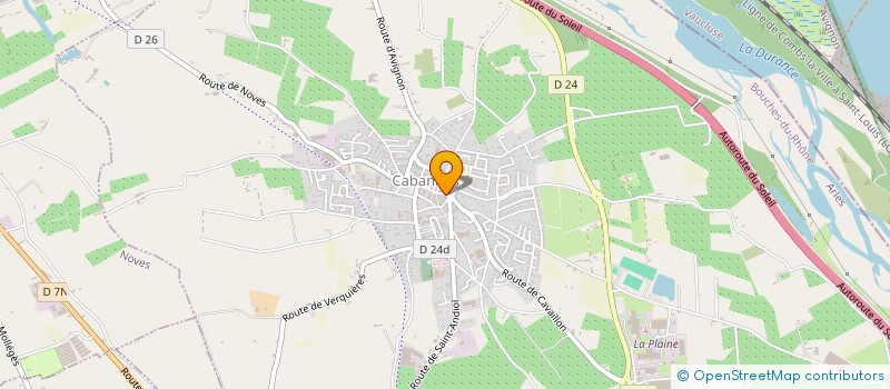 localisation de l'entreprise MADAME MARY-LINE PERRIN  CABANNES