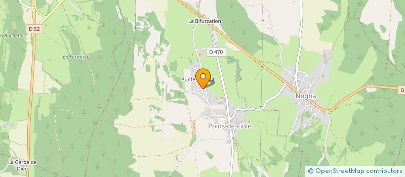 localisation de l'entreprise MADAME MARY-LISE BARRAUX  POIDS-DE-FIOLE