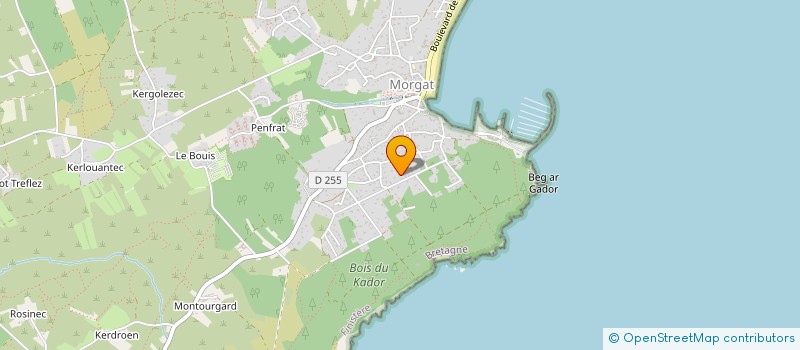 localisation de l'entreprise MADAME MARY LONG à CROZON