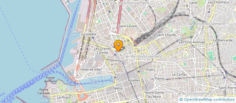 localisation de l'entreprise MADAME MARY-LOU LAVOISIER à MARSEILLE