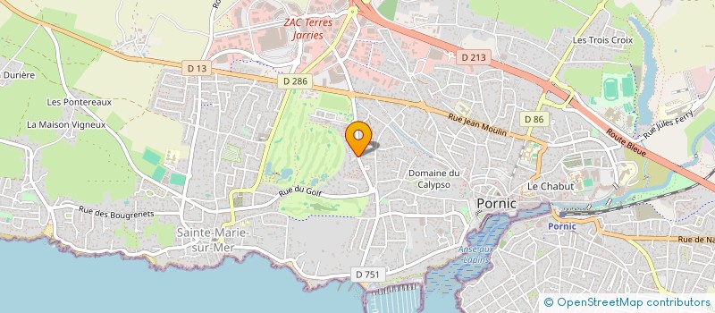 localisation de l'entreprise MADAME MARY LOZANO  PORNIC