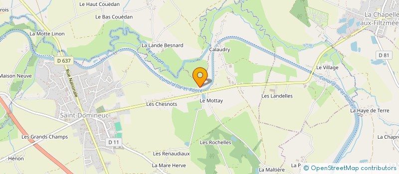 localisation de l'entreprise MADAME MARY MACLEOD  PLEUGUENEUC