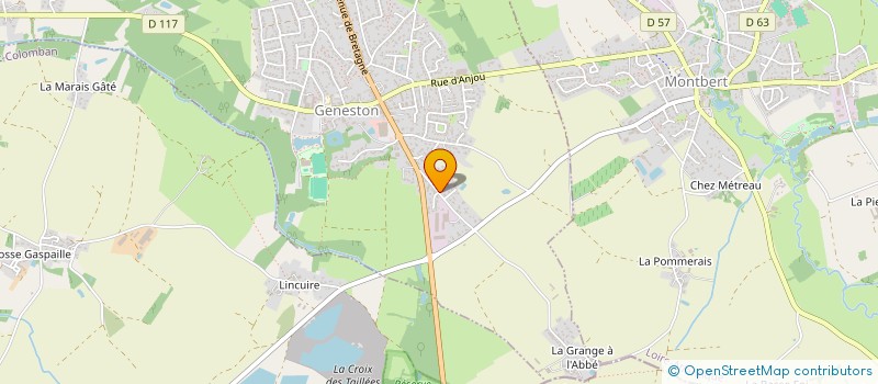 localisation de l'entreprise MADAME MARY MIN  GENESTON