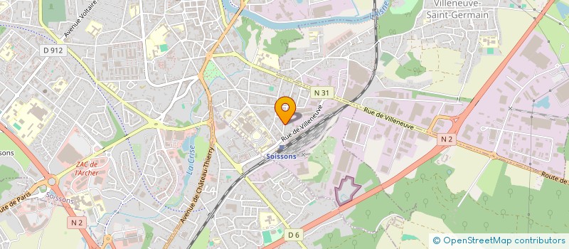 localisation de l'entreprise MADAME MARY MUNGUR à SOISSONS