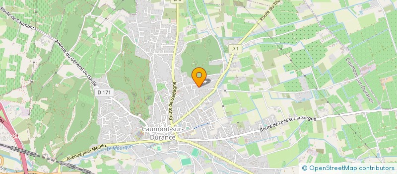 localisation de l'entreprise MADAME MARY MUNOZ  CAUMONT-SUR-DURANCE