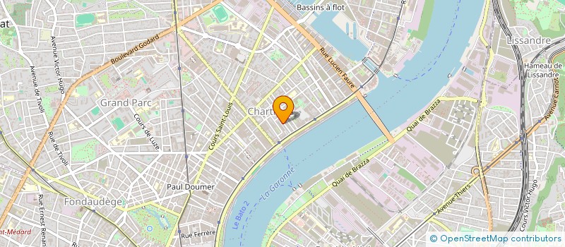 localisation de l'entreprise MADAME MARY O'CONNOR  BORDEAUX