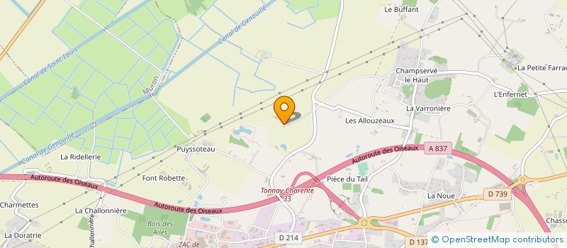 localisation de l'entreprise MADAME MARY OBASOHAN à TONNAY-CHARENTE
