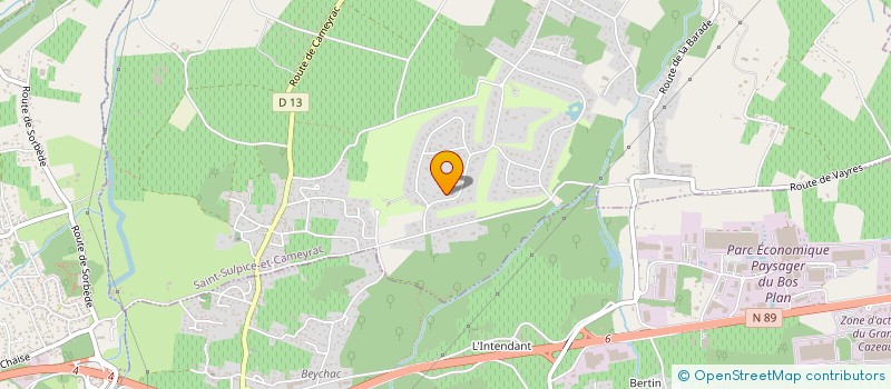 localisation de l'entreprise MADAME MARY PASLEY  SAINT-SULPICE-ET-CAMEYRAC