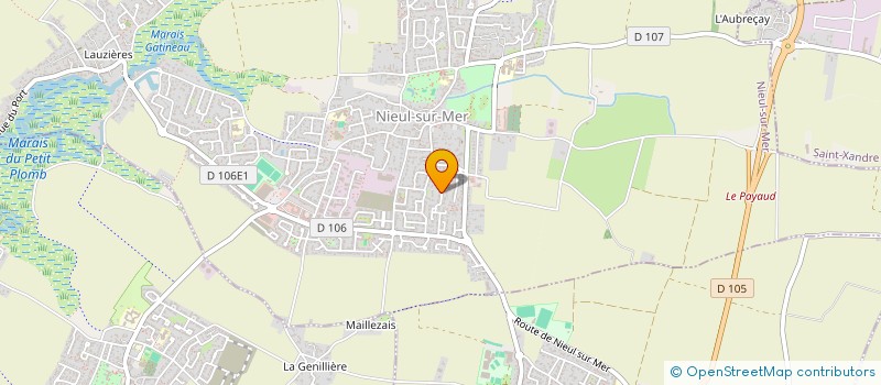 localisation de l'entreprise MADAME MARY PICCINELLI  NIEUL-SUR-MER