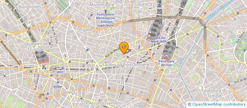 localisation de l'entreprise MADAME MARY-PIERRE FAVRE  PARIS