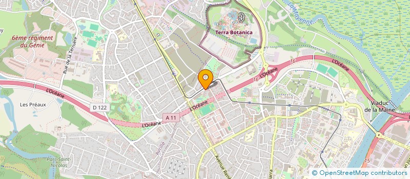 localisation de l'entreprise MADAME MARY PIOTEYRY à ANGERS