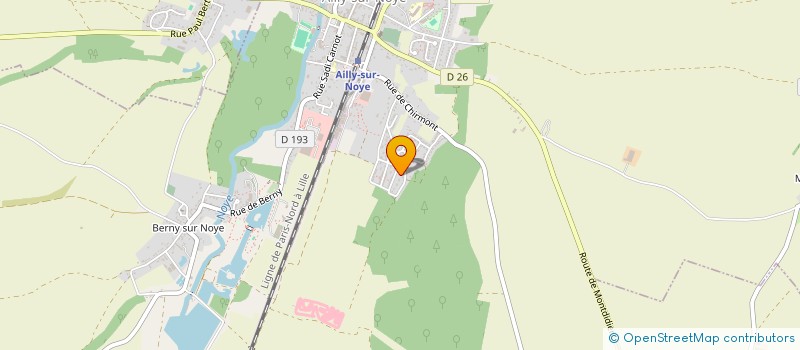 localisation de l'entreprise MADAME MARY POQUET  AILLY-SUR-NOYE