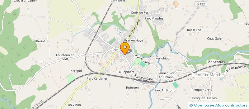 localisation de l'entreprise MADAME MARY PRESTAUX  PLOUARET